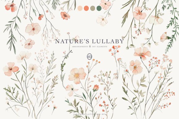 Bring a Botanical Touch to Your Brand with This Clipart Set