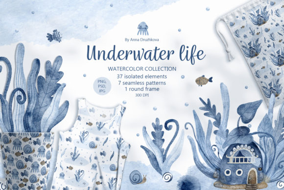 Bringing the Ocean to Life: The Underwater Watercolor Collection